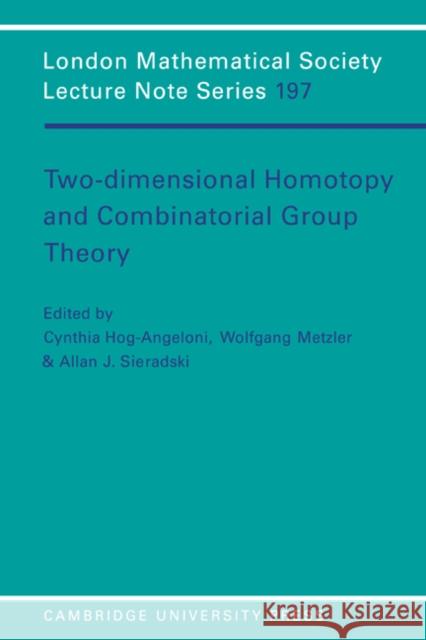 Two-Dimensional Homotopy and Combinatorial Group Theory