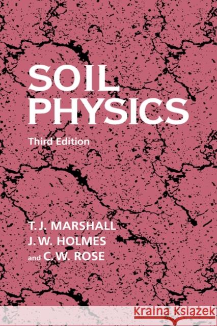 Soil Physics