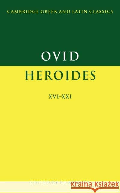 Ovid: Heroides XVI-XXI