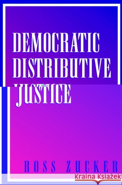 Democratic Distributive Justice