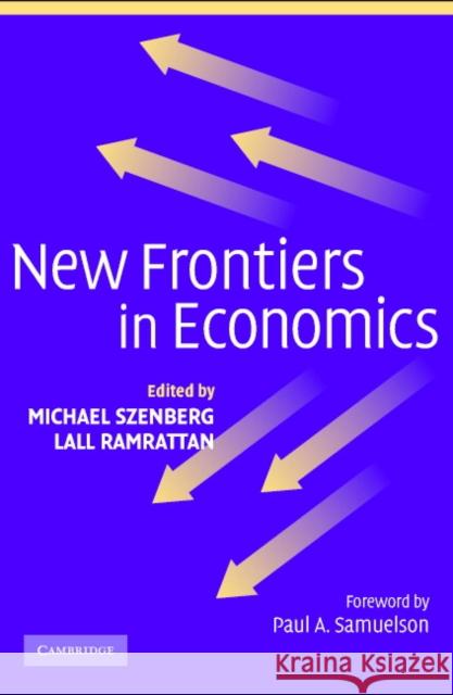 New Frontiers in Economics