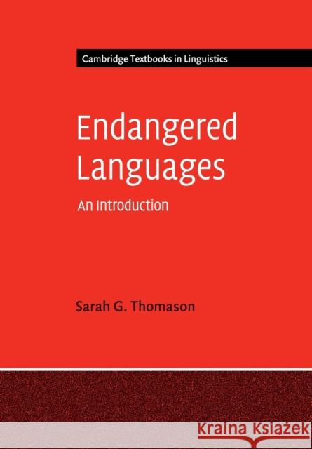 Endangered Languages: An Introduction
