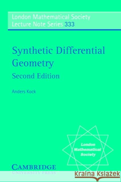 Synthetic Differential Geometry