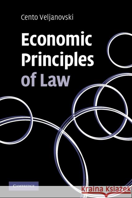 Economic Principles of Law