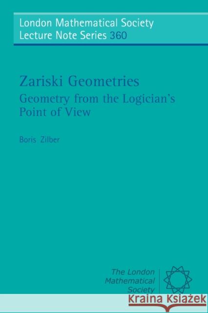 Zariski Geometries
