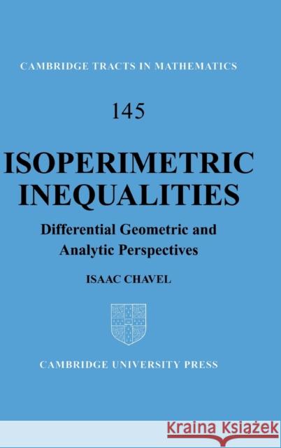 Isoperimetric Inequalities: Differential Geometric and Analytic Perspectives