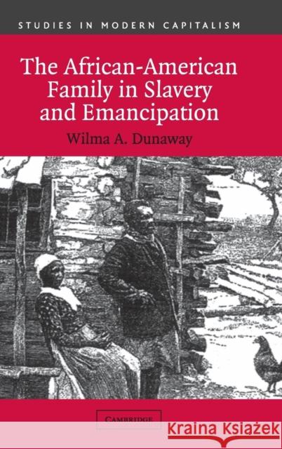 The African-American Family in Slavery and Emancipation