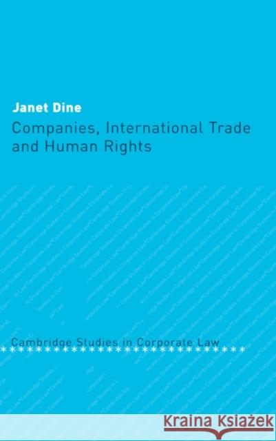 Companies, International Trade and Human Rights