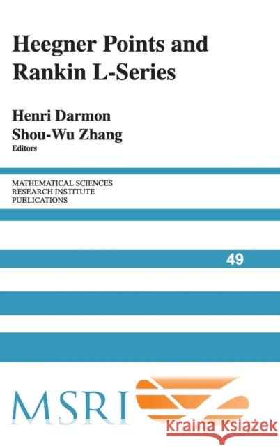 Heegner Points and Rankin L-Series