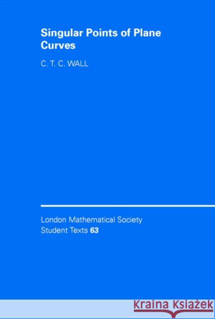 Singular Points of Plane Curves