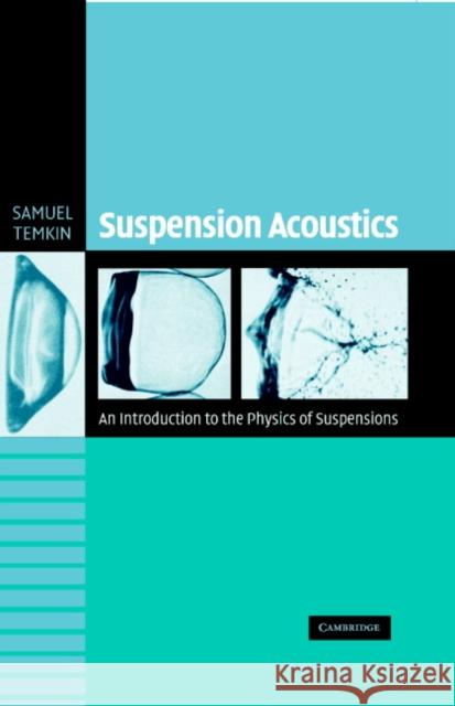 Suspension Acoustics: An Introduction to the Physics of Suspensions