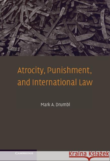 Atrocity, Punishment, and International Law