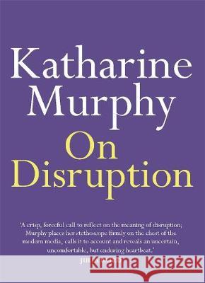 On Disruption 
