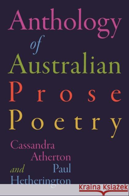 The Anthology of Australian Prose Poetry