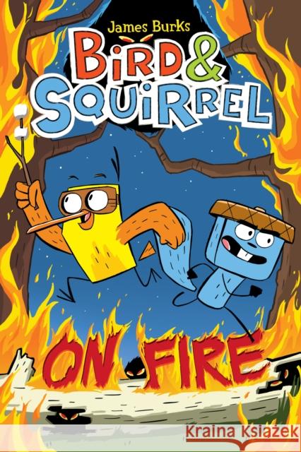 Bird & Squirrel on Fire: A Graphic Novel (Bird & Squirrel #4)