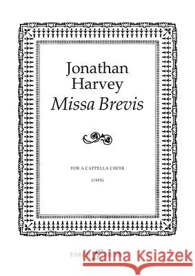 Missa Brevis: Satb, Score