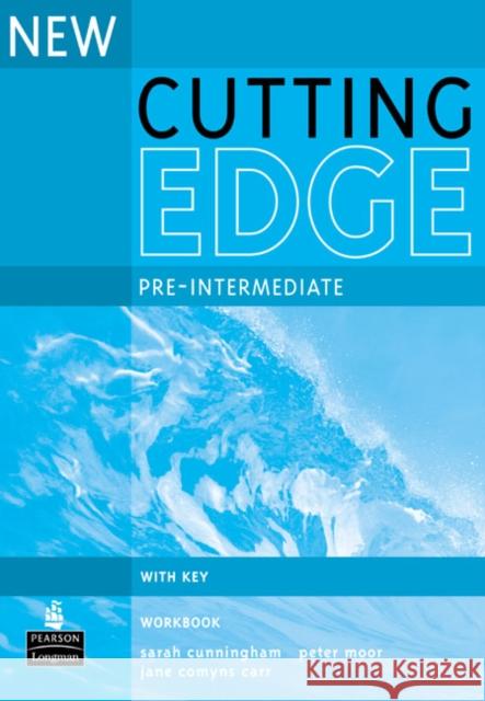 New Cutting Edge Pre-Intermediate Workbook with Key