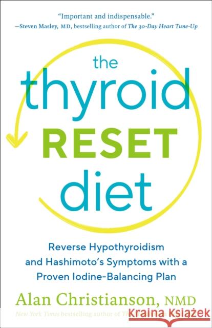 The Thyroid Reset Diet: Reverse Hypothyroidism and Hashimoto's Symptoms with a Proven Iodine-Balancing Plan