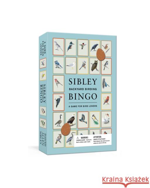 Sibley Backyard Birding Bingo: A Game for Bird Lovers: Board Games