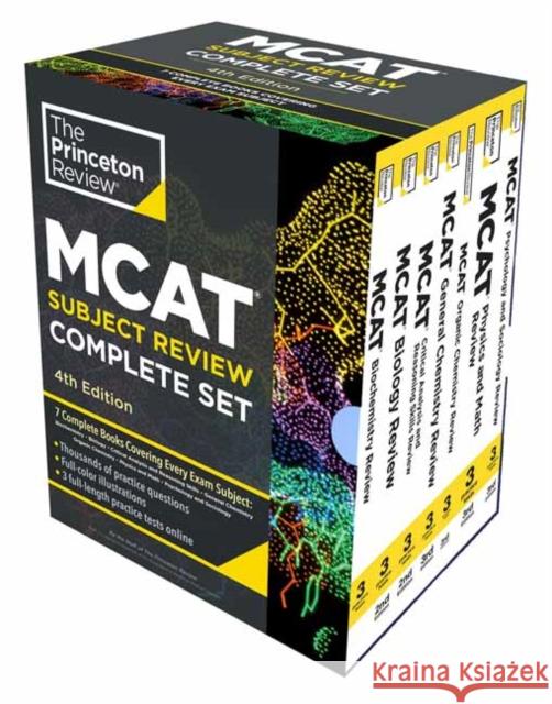 Princeton Review MCAT Subject Review Complete Box Set, 4th Edition
