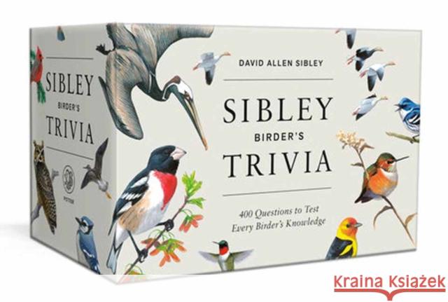 Sibley Birder's Trivia: A Card Game: 400 Questions to Test Every Birder's Knowledge