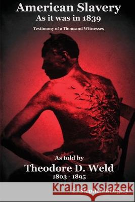 American Slavery as It Was in 1839: Testimony of a Thousand Witnesses