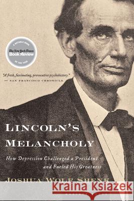 Lincoln's Melancholy: How Depression Challenged a President and Fueled His Greatness