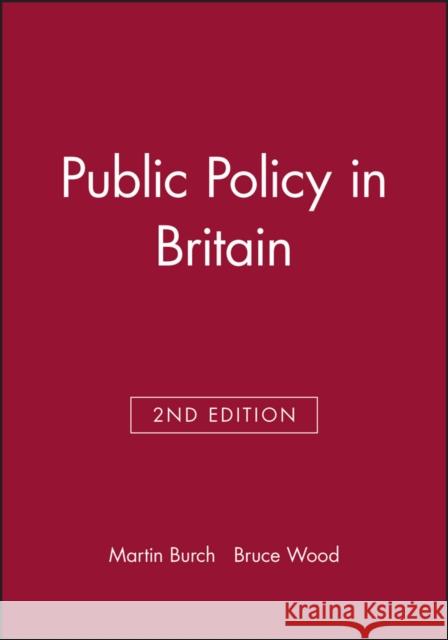 Public Policy in Britain