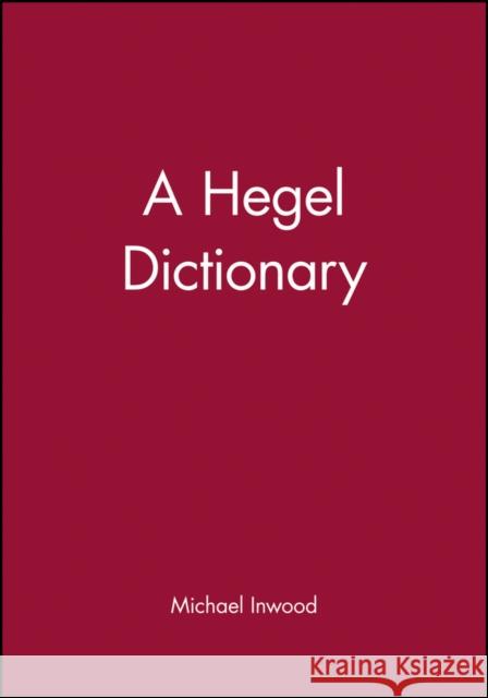 A Hegel Dictionary