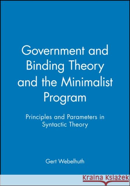 Government and Binding Theory