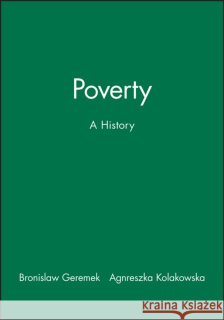 Poverty: A History