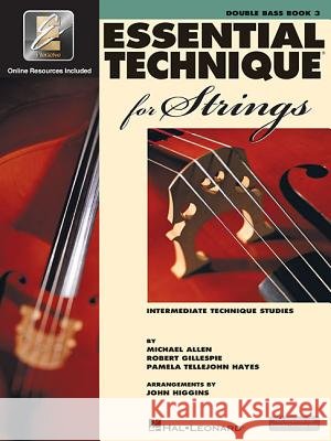 Essential Technique for Strings with Eei: Double Bass (Bk/Online Media)