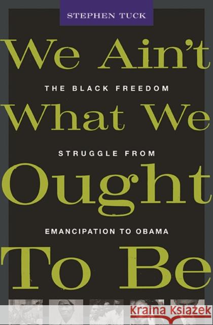 We Ain’t What We Ought To Be: The Black Freedom Struggle from Emancipation to Obama