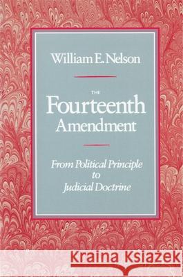 The Fourteenth Amendment: From Political Principle to Judicial Doctrine