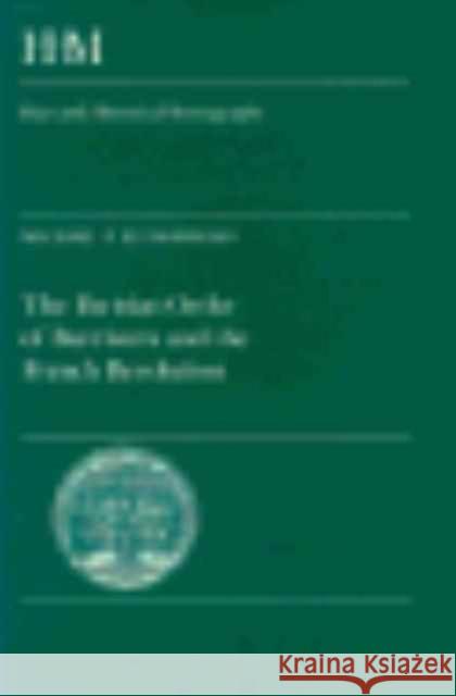 The Parisian Order of Barristers and the French Revolution