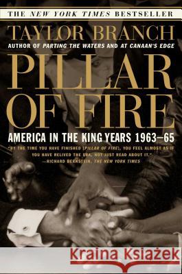 Pillar of Fire: America in the King Years 1963-65