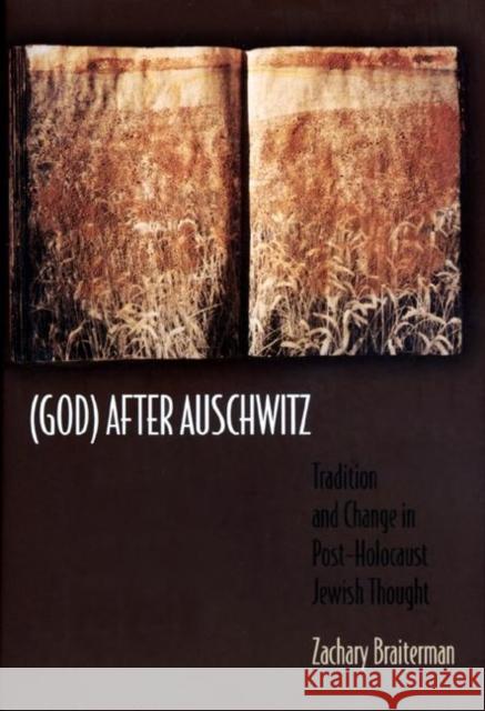 (god) After Auschwitz: Tradition and Change in Post-Holocaust Jewish Thought