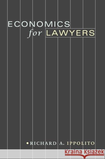 Economics for Lawyers