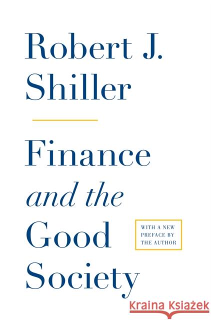 Finance and the Good Society