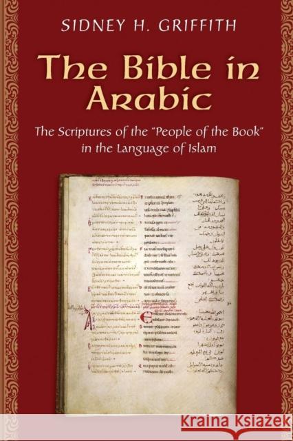 The Bible in Arabic: The Scriptures of the 