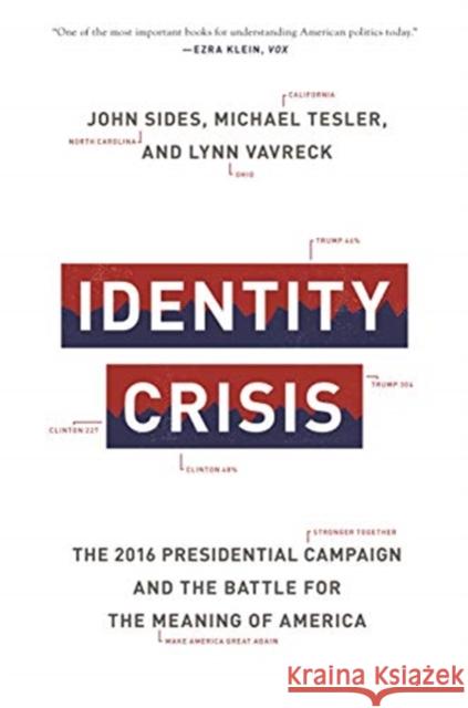 Identity Crisis: The 2016 Presidential Campaign and the Battle for the Meaning of America