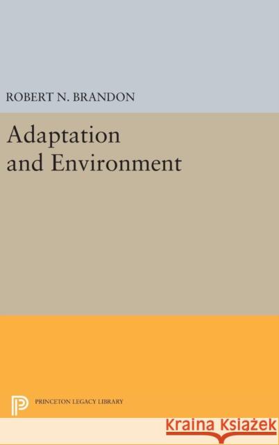 Adaptation and Environment