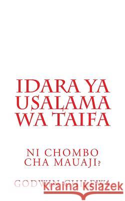 Idara YA Usalama Wa Taifa: Ni Chombo Cha Mauaji?