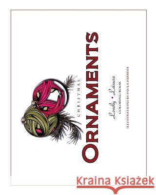 Christmas Ornaments: Lovely Leisure Coloring Book