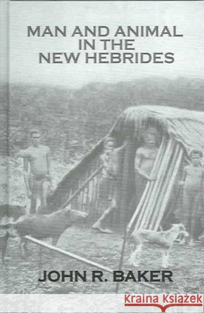 Man & Animals In New Hebrides