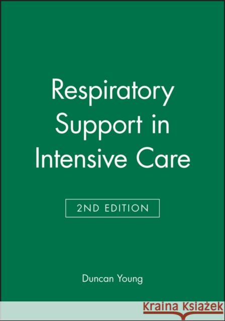 Respiratory Support in Intensive Care