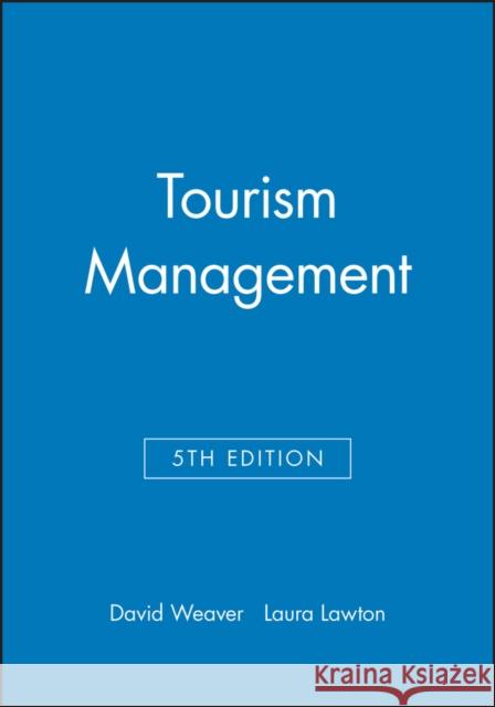 Tourism Management 5e Print On Demand