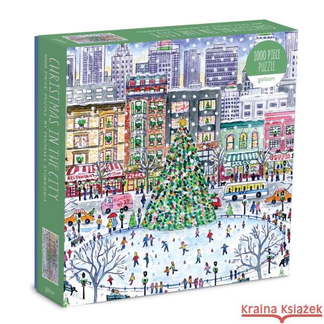 Michael Storrings Christmas in the City 1000 Piece Puzzle