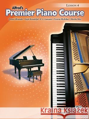 Alfred's Premier Piano Course Lesson 4