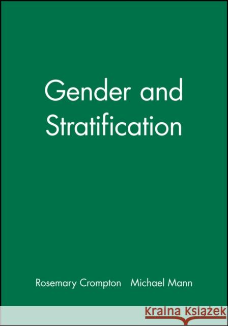 Gender and Stratification